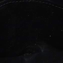 Saint Laurent Black Croc Embossed Leather Bifold Wallet