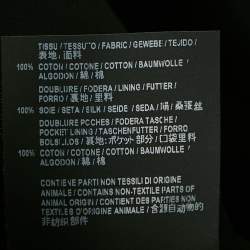 Saint Laurent Brown Corduroy Single Breasted Blazer M