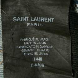 Saint Laurent Blue Ripped Denim Skinny Jeans M Waist 32"