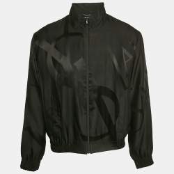 Saint Laurent Paris Black Silk Teddy Cassandre Jacket L