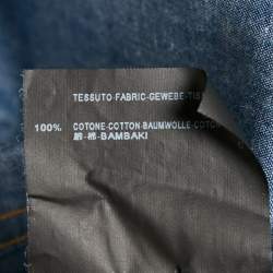 Saint Laurent Paris Blue Chambray Button Front Shirt XL