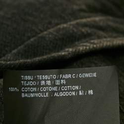 Saint Laurent Faded Black Denim Jacket XS