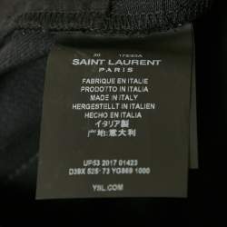 Saint Laurent Black Denim Slim Fit Jeans S Waist 30"