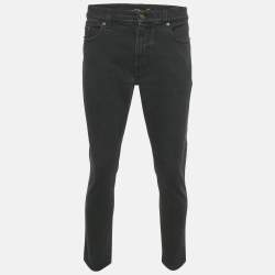 SAINT LAURENT PARIS｜JEANS (614443 YJ863 5004) SAINT LAURENT PARIS DENIM PANTS JEANS BOOT CUT OFF W25 BLACK