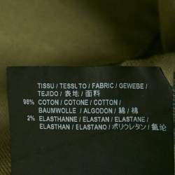 Pre Owned Saint Laurent Blue Distressed Denim Low Waist Jeans XL