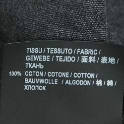 Pre Owned قميص دنيم بأزرار سان لوران باريس أسود مقاس وسط