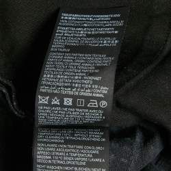 Pre Owned Saint Laurent Paris Black Denim Straight Leg Jeans S Waist 31"