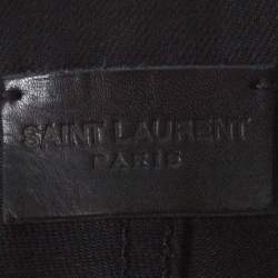 Pre Owned Saint Laurent Paris Black Cotton Slim Fit Denim Jeans M 