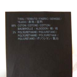 Pre Owned Saint Laurent Paris Black Distressed Denim Skinny Jeans M