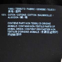 Saint Laurent Paris Charcoal Grey Medium Wash Denim Raw Edge Jeans M 