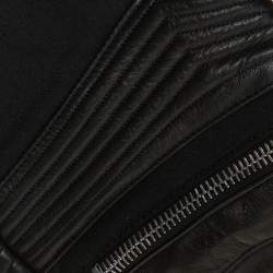 Pre Owned Saint Laurent Paris Black Denim Biker Jeans XS