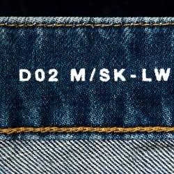 Pre Owned بنطلون جينز سكيني سان لوران باريس دينم نمط باهت مقاس صغير (سمول)