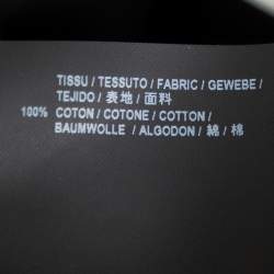 مملوكة مسبقًا تي شيرت سان لوران باريس رقبة مستديرة قطن مطبوع لا للتدخين أسود مقاس صغير جداً (اكس سمول)