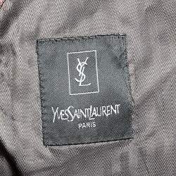 Yves Saint Laurent Vintage Brown Button Front Blazer XL