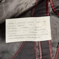 Yves Saint Laurent Vintage Brown Button Front Blazer XL