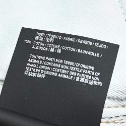 مملوكة مسبقًا Saint Laurent Blue Distressed Denim Slim Fit Jeans M