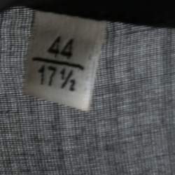 مملوكة مسبقًا تونك سان لوران مطرز لاميه أسود بأكمام صغيرة مقاس كبير جداً جداً جداً ( إكس إكس إكس لارج )