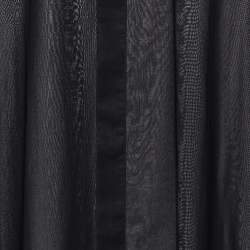 Saint Laurent Paris Black Cotton Button Front Shirt L