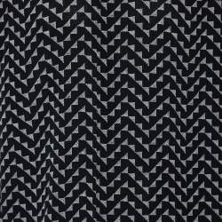 Saint Laurent Black Printed Silk Button Front Shirt L