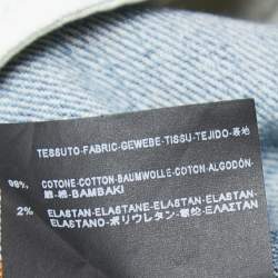 Pre Owned Saint Laurent Blue Denim Slim Fit Jeans S Waist 31"