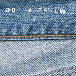Pre Owned Saint Laurent Blue Denim Slim Fit Jeans S Waist 31"