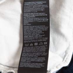 Pre Owned Saint Laurent Blue Ripped Denim Slim Fit Jeans M Waist 34''