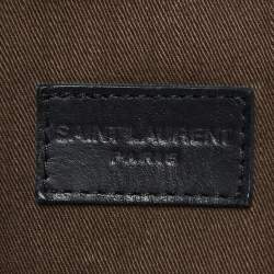 Saint Laurent Green Camouflage Print Cotton Utility Jacket M