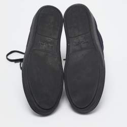 Pre Owned Saint Laurent Paris Blue Suede High Top Sneakers Size 43