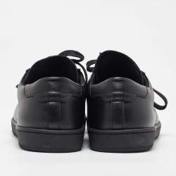 Saint Laurent Paris Black Leather Andy Low Top Sneakers 44