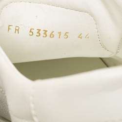 Saint Laurent White Leather Andy Sneakers Size 44
