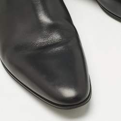 Pre Owned Saint Laurent Black Leather London 20 Jodhpur Boots Size 43