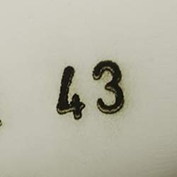 Pre Owned Saint Laurent White Leather and Suede Lou Lace Up Sneakers Size 43