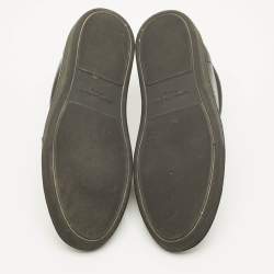 Pre Owned حذاء رياضي سان لوران باريس منخفض من أعلى كورت كلاسيك ياه بيبي شهير أسود مقاس 41.5