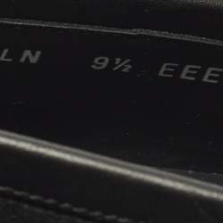 مملوكة مسبقًا Salvatore Ferragamo Double Gancio Size 43.5 Black Leather Loafers