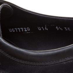 Pre Owned حذاء أكسفورد سالفاتوري فيراغامو بروغي جلد ثلاثي اللون مقاس 43.5