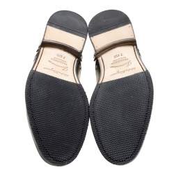 Pre Owned Salvatore Ferragamo Tricolor Brogue Leather Lawson Wingtip Derby Size 41