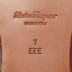 مملوكة مسبقًا Salvatore Ferragamo Yellow Python Leather Mason Horsebit Slip On Loafers Size 41