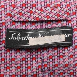 Salvatore Ferragamo Multicolor Silk Tie