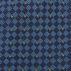 Salvatore Ferragamo Blue Diamond Patterned Silk Tie