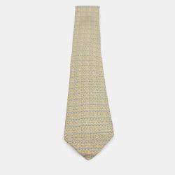 Pre Owned Salvatore Ferragamo Silk Multicolor Tie