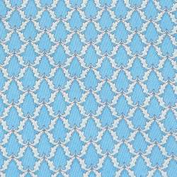 Pre Owned Salvatore Ferragamo Blue Printed Silk Tie