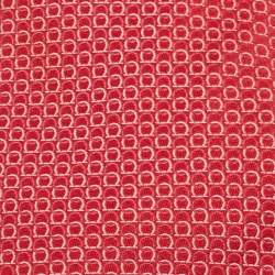 Pre Owned Salvatore Ferragamo Red Gancini Pattern Silk Tie