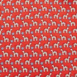 Pre Owned Salvatore Ferragamo Red Printed Silk Tie