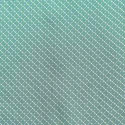 Pre Owned Salvatore Ferragamo Green Print Silk Pocket Square