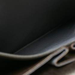 Pre Owned Salvatore Ferragamo Choco Brown Leather Briefcase