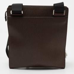 Salvatore Ferragamo Tabacco Leather Messenger Bag