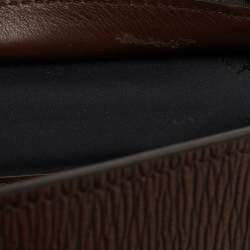 Salvatore Ferragamo Tabacco Leather Messenger Bag