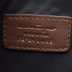 Salvatore Ferragamo Tabacco Leather Messenger Bag