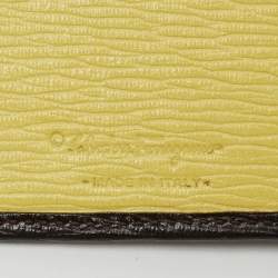 Pre Owned Salvatore Ferragamo Dark Brown Leather Long Wallet