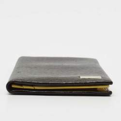 Pre Owned Salvatore Ferragamo Dark Brown Leather Long Wallet